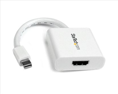 StarTech.com MDP2HDW video cable adapter 4.72" (0.12 m) Mini-DisplayPort HDMI White1