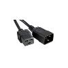 Unirise PWCD-C19C20-20A-08F-BLK power cable1