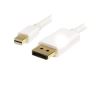 StarTech.com MDP2DPMM3MW DisplayPort cable 118.1" (3 m) mini DisplayPort White1