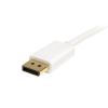 StarTech.com MDP2DPMM3MW DisplayPort cable 118.1" (3 m) mini DisplayPort White3