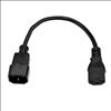 StarTech.com PXT1002 power cable Black 23.6" (0.6 m) C13 coupler C14 coupler2