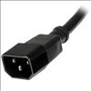 StarTech.com PXT1002 power cable Black 23.6" (0.6 m) C13 coupler C14 coupler3