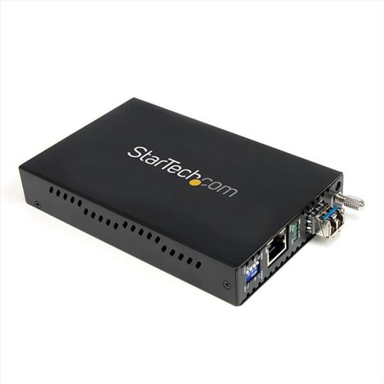 StarTech.com ET1000S40LC2 network media converter 2000 Mbit/s 1310 nm Single-mode Black1