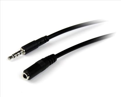 StarTech.com 2m 3.5mm/3.5mm audio cable 78.7" (2 m) Black1