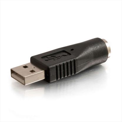 C2G USB - PS2, M/F USB A PS/2 Black1