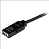 StarTech.com USB 2.0, 35 m, M/F USB cable 1378" (35 m) USB A Black2