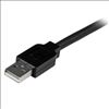StarTech.com USB 2.0, 35 m, M/F USB cable 1378" (35 m) USB A Black3