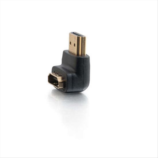 C2G HDMI M/F, 90° Black1