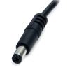 StarTech.com USB2TYPEM2M power cable Black 78.7" (2 m) USB Barrel type M3