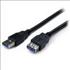 StarTech.com USB3SEXT6BK USB cable 70.9" (1.8 m) USB 3.2 Gen 1 (3.1 Gen 1) USB A Black1