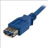 StarTech.com USB3SEXT1M USB cable 39.4" (1 m) USB 3.2 Gen 1 (3.1 Gen 1) USB A Blue2