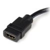 StarTech.com HDDVIFM8IN video cable adapter 7.99" (0.203 m) HDMI Type A (Standard) DVI-D Black2