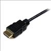 StarTech.com 3m HDMI/HDMI Micro HDMI cable 118.1" (3 m) HDMI Type A (Standard) HDMI Type D (Micro) Black2