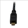 StarTech.com 3m HDMI/HDMI Micro HDMI cable 118.1" (3 m) HDMI Type A (Standard) HDMI Type D (Micro) Black5