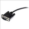 StarTech.com MXT1002MBK serial cable Black 78.7" (2 m) DB-93