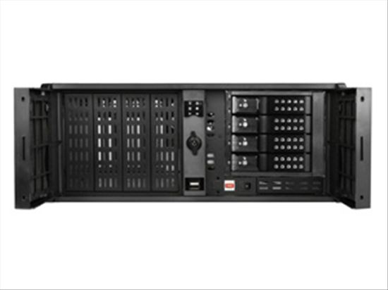 iStarUSA D407P-DE4BK computer case Rack Black1