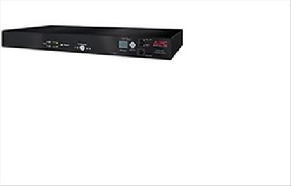 APC Rack-mount Transfer Switches power distribution unit (PDU) 1 AC outlet(s) Black1