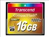 Transcend CompactFlash Card 1000x 16GB MLC1