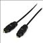 StarTech.com THINTOS15 audio cable 181.1" (4.6 m) TOSLINK Black1
