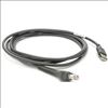 Unitech 1550-900040G USB cable 70.9" (1.8 m) USB 2.0 USB A Black1