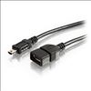 C2G 40347 USB cable 39.4" (1 m) USB A Mini-USB A Black1