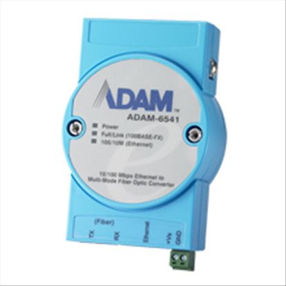 Advantech ADAM-6541 network media converter 100 Mbit/s Multi-mode Blue1