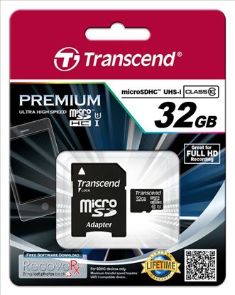 Transcend 32GB microSDHC Class 10 UHS-I MLC1