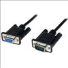 StarTech.com SCNM9FM1MBK serial cable Black 39.4" (1 m) DB-91