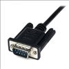 StarTech.com SCNM9FM1MBK serial cable Black 39.4" (1 m) DB-94