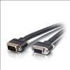 C2G 6ft VGA M/F VGA cable 72" (1.83 m) VGA (D-Sub) Black1