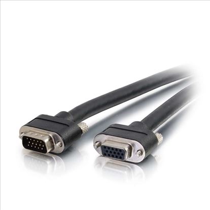 C2G 6ft VGA M/F VGA cable 72" (1.83 m) VGA (D-Sub) Black1
