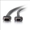 C2G 6ft VGA M/F VGA cable 72" (1.83 m) VGA (D-Sub) Black2