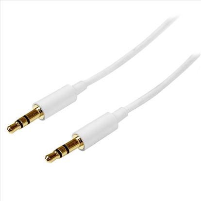 StarTech.com MU2MMMSWH audio cable 78.7" (2 m) 3.5mm White1