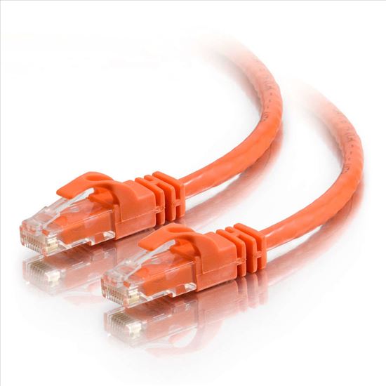 C2G Cat6, 2ft. networking cable Orange 24" (0.61 m) U/UTP (UTP)1