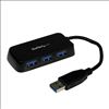 StarTech.com ST4300MINU3B interface hub USB 3.2 Gen 1 (3.1 Gen 1) Type-A 5000 Mbit/s Black1