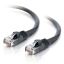 Picture of C2G Cat5e, 2ft. networking cable Black 23.6" (0.6 m)