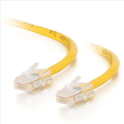 C2G 20ft Cat5E networking cable Yellow 240.2" (6.1 m)1