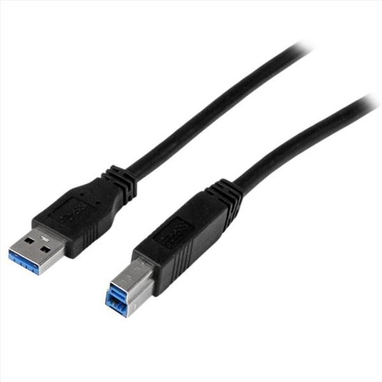 StarTech.com USB3CAB2M USB cable 78.7" (2 m) USB 3.2 Gen 1 (3.1 Gen 1) USB A USB B Black1