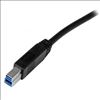 StarTech.com USB3CAB2M USB cable 78.7" (2 m) USB 3.2 Gen 1 (3.1 Gen 1) USB A USB B Black3