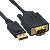 Unirise 3ft. DisplayPort - SVGA m/m 35.8" (0.91 m) VGA (D-Sub) Black1