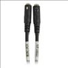 C2G 3.5mm - 2 x 3.5mm m/f audio cable Black4