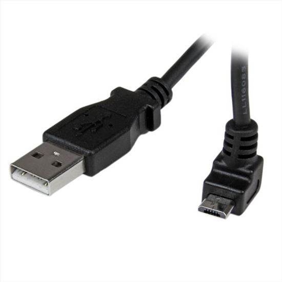 StarTech.com 1m USB2.0 A - micro B m/m USB cable 39.4" (1 m) USB A Micro-USB B Black1