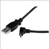 StarTech.com 1m USB2.0 A - micro B m/m USB cable 39.4" (1 m) USB A Micro-USB B Black2