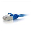 C2G 7ft Cat6a networking cable Blue 83.9" (2.13 m) S/FTP (S-STP)2