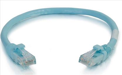 C2G 8ft. Cat6a RJ-45 networking cable Blue 95.7" (2.43 m) U/UTP (UTP)1