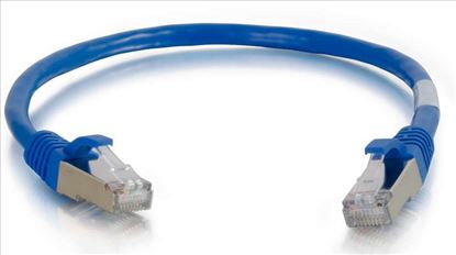 C2G 25ft. Cat6 RJ-45 networking cable Blue 300" (7.62 m) S/FTP (S-STP)1