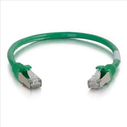 C2G 2ft Cat6 networking cable Green 24" (0.61 m) S/FTP (S-STP)1