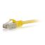 Picture of C2G 25ft Cat6 STP networking cable Yellow 299.2" (7.6 m) U/FTP (STP)