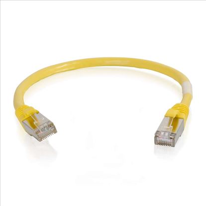 C2G 35ft Cat6 networking cable Yellow 420.1" (10.7 m) S/FTP (S-STP)1