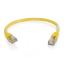 Picture of C2G 35ft Cat6 networking cable Yellow 420.1" (10.7 m) S/FTP (S-STP)